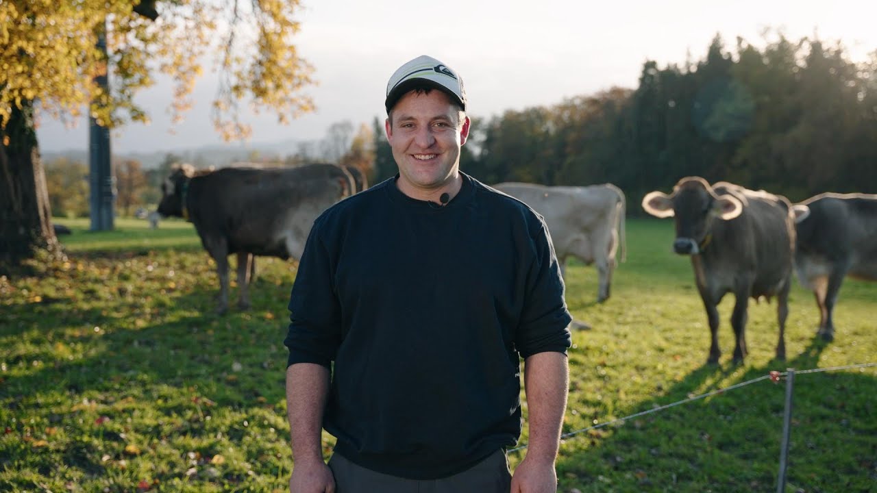 Lukas Ackermann aus Neukirch-Egnach TG und die Haltung von Milchkühen